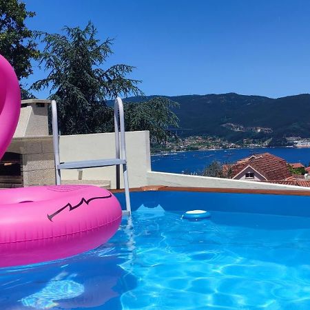 Casa En Chapela, Con Vistas A La Ria De Vigo Vila Exterior foto